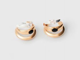 Серьги в виде колец O'STIN x Яндекс Книги, Золотой