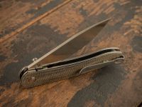 Складной нож CJRB Ria, сталь AR-RPM9, рукоять микарта