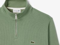 Мужская толстовка Lacoste на молнии с высоким воротом