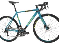 Шоссейный велосипед Welt R100 Disc, год 2024, цвет Синий-Зеленый, ростовка 20