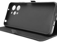 Чехол-книжка BoraSCO для Xiaomi REDMI 12 Чёрный