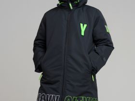 Пальто текстильное с полиуретановым покрытием для мальчиков