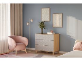 Комод Теджонс 93x85 Деко Латте