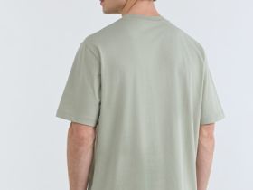 Футболка с принтом, Зеленый