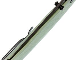 Складной нож Sanrenmu 311L-GC, сталь sandvik 12C27, рукоять G10 jade