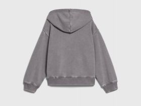 Толстовка на молнии для девочек, Серый