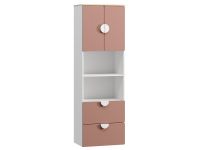 Стеллаж детский Милна 2-60x190 Розовый