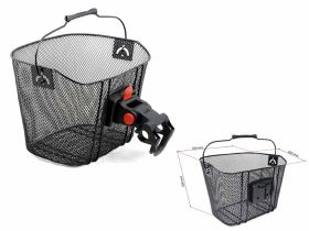 Корзина передняя быстросъемная Author AO-QBR (черный)