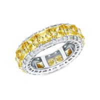 Серебряное кольцо с фианитами