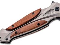 Нож складной Boker Starfighter XL, сталь 440, рукоять кокоболо/сталь