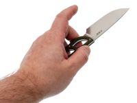 Нож Sanrenmu S628-1, сталь 8Cr14MoV, рукоять G10, зелёный