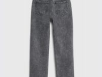 Утеплённые джинсы для мальчиков, Серый