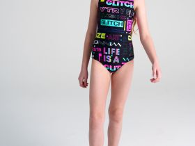 Купальник трикотажный для девочек