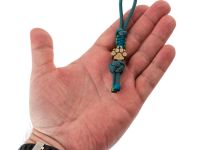 Темляк для складного ножа с бусиной "Azure Track", B/G/C