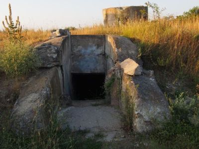 Сооружения и территория 365-й зенитной батареи