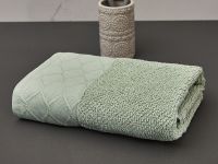 Полотенце махровое Savona, зеленое