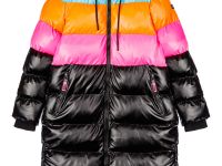 Пальто текстильное с полиуретановым покрытием для девочек