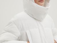 Пальто с воротником-стойкой