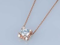 Классическая подвеска из красного золота э0212пд06210861_white