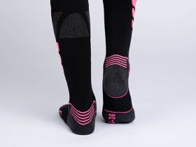 Термоноски трикотажные для девочек (высокие махровые)