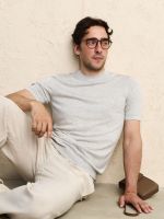 Футболка мужская из вискозы 29480 серая