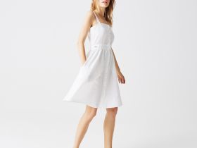 Женское платье Lacoste на бретельках