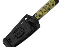 Нож с фиксированным клинком Kizer Hallow, сталь CPM 10V, рукоять GID G10/Aluminum