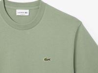 Мужская хлопковая футболка Lacoste с коротким рукавом