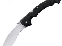Нож складной Cold Steel Rajah II, сталь Aus-10A, рукоять Griv-Ex, черный