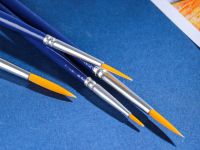 Кисть синтетика мягкая №1 круглая Finenolo