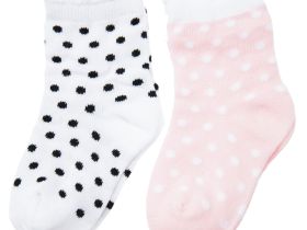 Носки детские трикотажные для девочек, 2 пары в комплекте