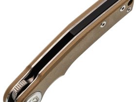 Складной нож Dr.Tech W3618GD, сталь D2, рукоять G10, песочный