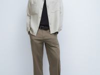 Куртка-рубашка из лиоцелла, Бежевый