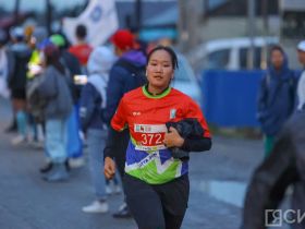 Около 700 участников. Впервые на Играх Манчаары провели массовый забег