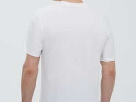 Футболка из хлопка с принтом