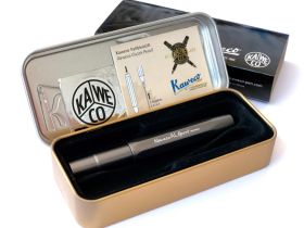 Ручка перьевая Kaweco AC Sport F 0,7 мм, корпус антрацитовый