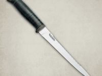 Нож разделочный АиР "Белуга", сталь 100х13м, рукоять кожа