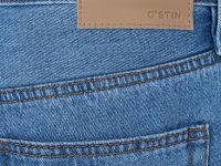 Базовые прямые джинсы, Голубой