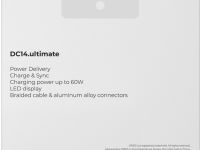 Кабель Pero DC14 Ultimate PD USB-C / USB-C 1,2 м Чёрный