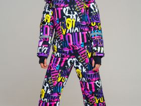 Комбинезон текстильный с полиуретановым покрытием для девочек