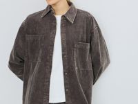 Вельветовая рубашка, Коричневый