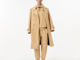 Хлопковое худи Lacoste унисекс с капюшоном