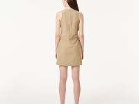 Женское платье Lacoste с поясом без рукавов