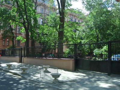 Ограда с воротами и калиткой, 1897 г., архитектор А.Ф.Мейснер