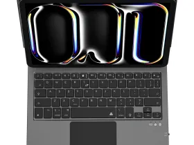 Чехол-клавиатура WIWU Magic Keyboard для Apple iPad 10.9/ iPad Air 11 (2024) русская раскладка (MK004) (черный)