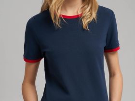 Футболка облегающего кроя из хлопкового джерси