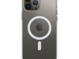 Чехол-накладка J-Case Magsafe Series для Apple iPhone 13 Pro силиконовый (прозрачный)