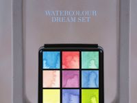 Набор акварели nuance. Watercolour Dream, 9 цветов, карманная палитра-трансформер