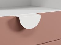 Стеллаж детский Милна 1-60x127 Розовый