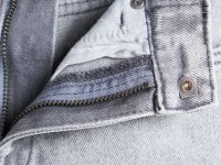 Широкие джинсы для девочек, Серый